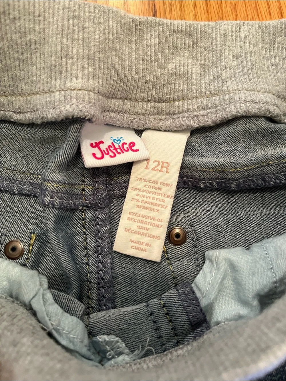 Girls Justice Capris bundle Size